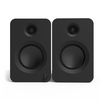 Kanto REN 200W Powered Bookshelf Speakers Pair with HDMI ARC USB-C and Bluetooth 5.3 - Matte Black