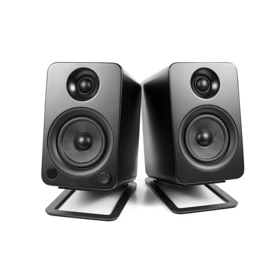 Kanto S4 Medium Desktop Speaker Stands Black