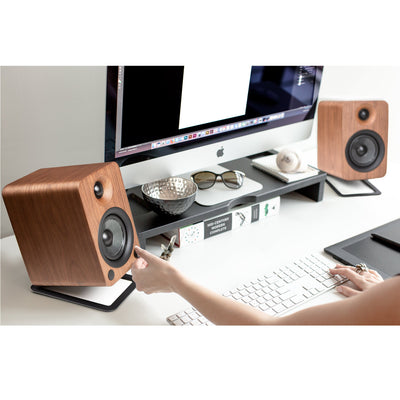 Kanto S4 Medium Desktop Speaker Stands Black