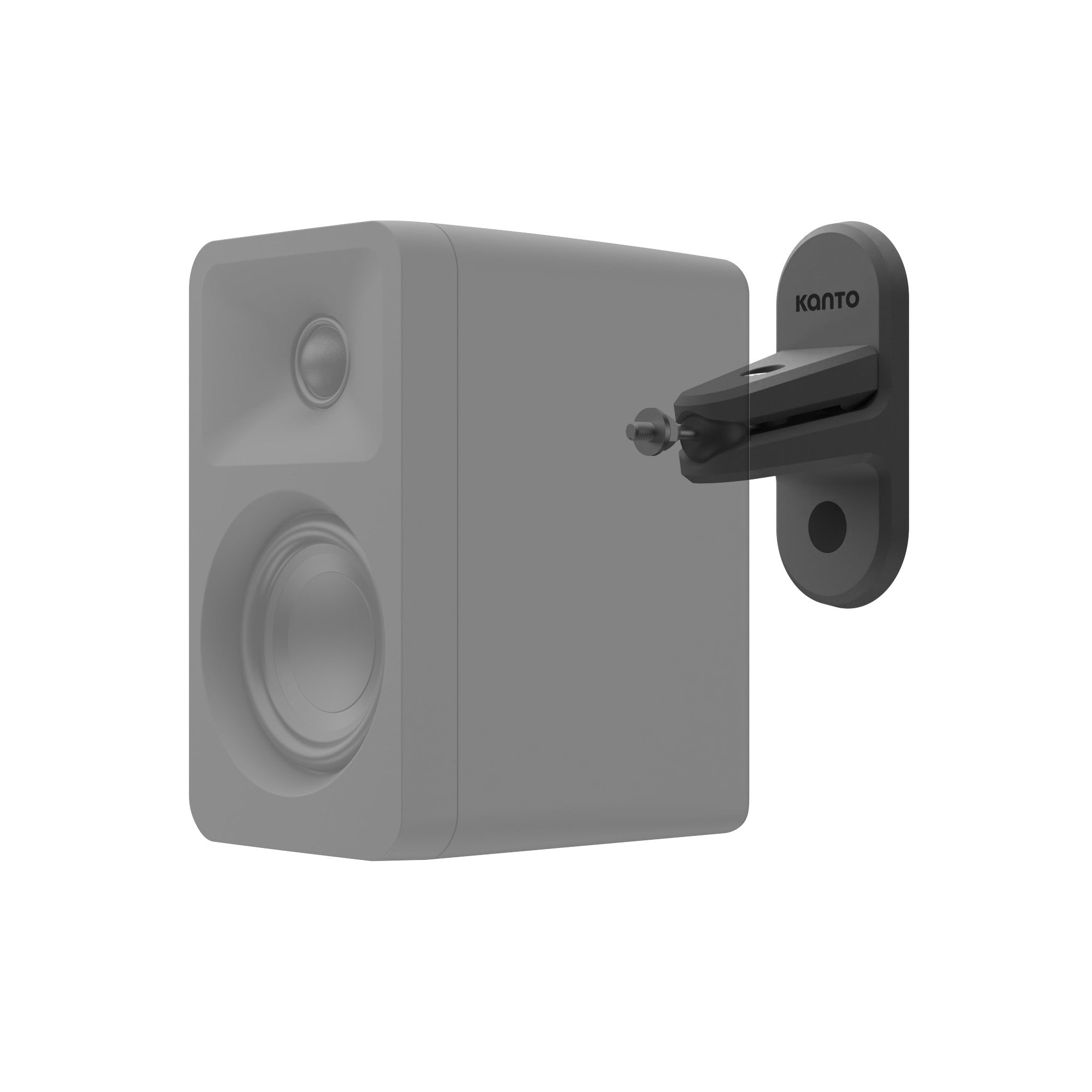 Kanto SPW3 Rear Mount Universal Speaker Wall Mount Black