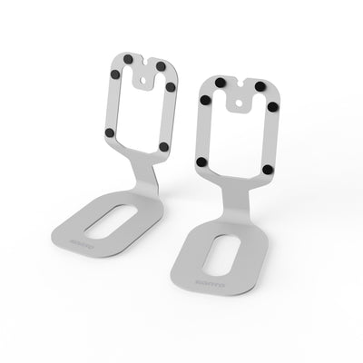 Kanto SU2 Rear-Mounted Desktop Stands for UKI and ORA Speakers White