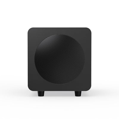 Kanto SUB6 200W 6 Inch Vinyl Subwoofer - Matte Black