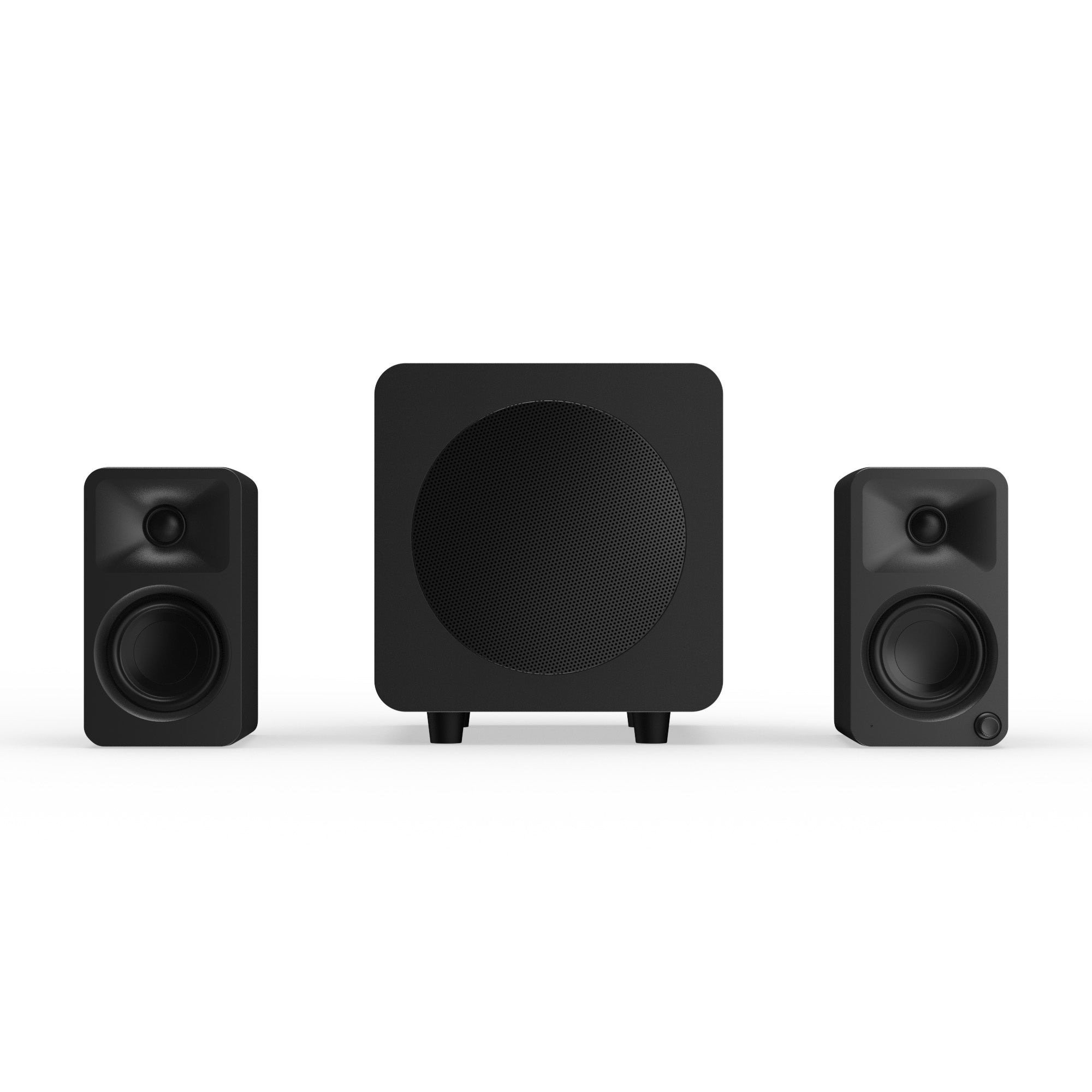 Kanto SUB6 200W 6 Inch Vinyl Subwoofer - Matte Black