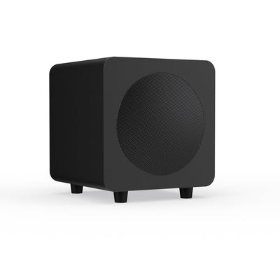 Kanto SUB6 200W 6 Inch Vinyl Subwoofer - Matte Black
