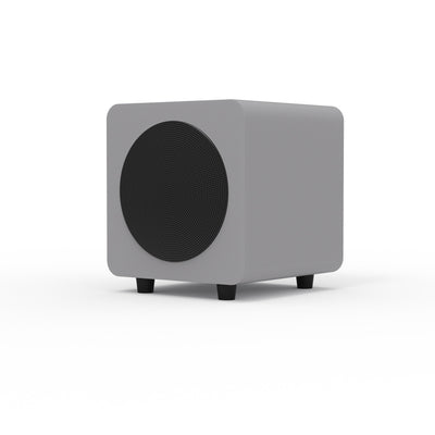 Kanto SUB6 200W 6 Inch Vinyl Subwoofer - Matte Grey