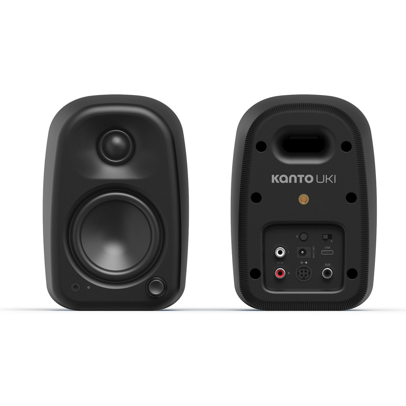 Kanto UKI 100W Bluetooth Desktop Speakers Pair Black