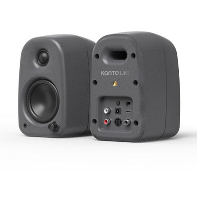 Kanto UKI 100W Bluetooth Desktop Speakers Pair Pumice Grey