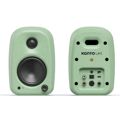 Kanto UKI 100W Bluetooth Desktop Speakers Pair Sage Green