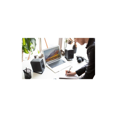 Kanto YU2 Powered Desktop Speakers Matte Black