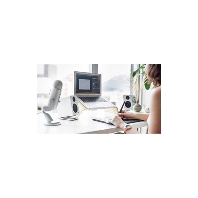 Kanto YU2 Powered Desktop Speakers Matte White