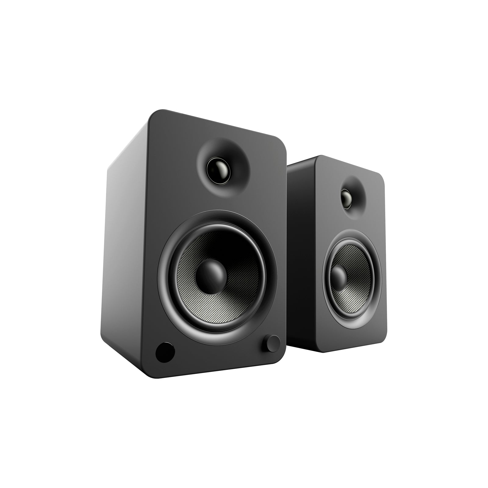 Kanto YU6 Powered Bookshelf Speakers With Bluetooth Matte Black