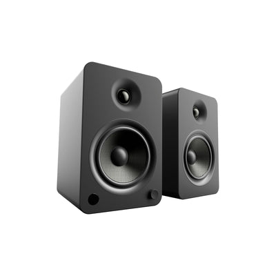 Kanto YU6 Powered Bookshelf Speakers With Bluetooth Matte Black
