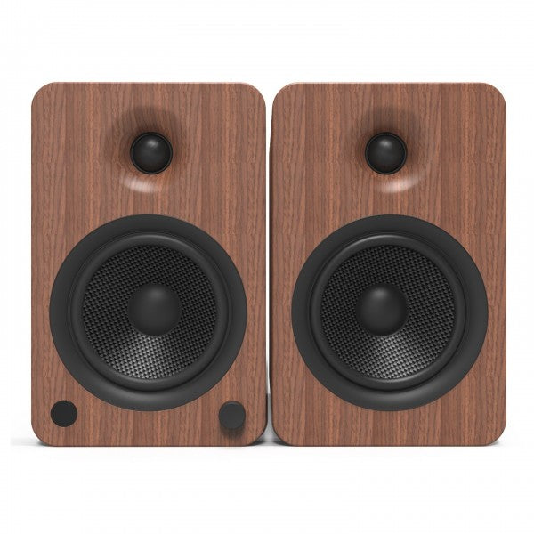 Kanto YU6 Powered Bookshelf Speakers With Bluetooth Walnut