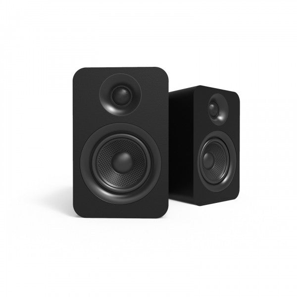 Kanto YUP4 Passive 4 inch Bookshelf Speakers Matte Black