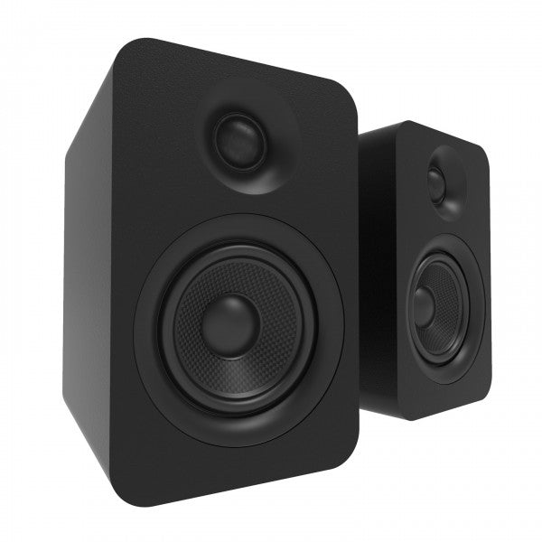 Kanto YUP4 Passive 4 inch Bookshelf Speakers Matte Black