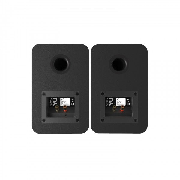 Kanto YUP4 Passive 4 inch Bookshelf Speakers Matte Black