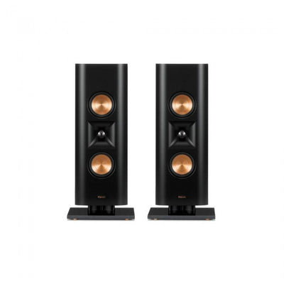 Klipsch RP-240D Reference Premier Slimline On-Wall Speakers with Stand PAIR in Black