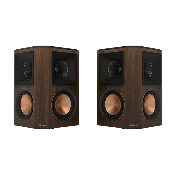Klipsch RP-502S II Dipole Surround Speakers Walnut