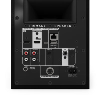 Klipsch The Fives II Active Bookshelf Speakers - Ebony