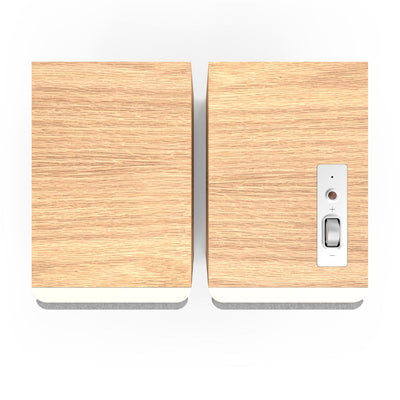 Klipsch The Fives II Active Bookshelf Speakers Pair - Red Oak