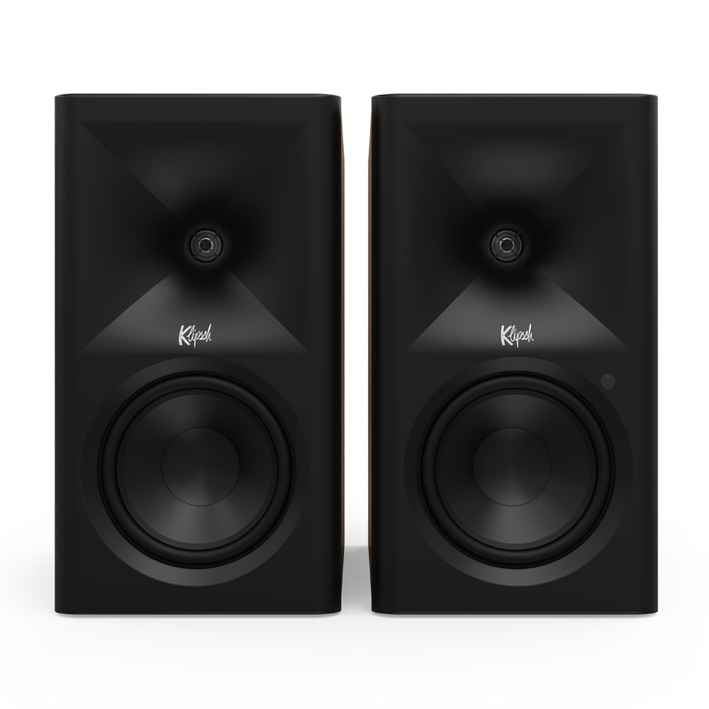 Klipsch The Fives II Active Bookshelf Speakers Pair - Walnut