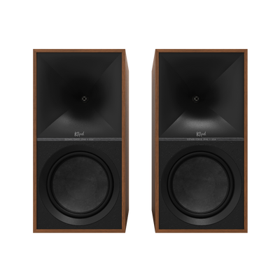Klipsch The Nines Active Bookshelf Speakers Walnut