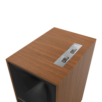 Klipsch The Nines Active Bookshelf Speakers Walnut