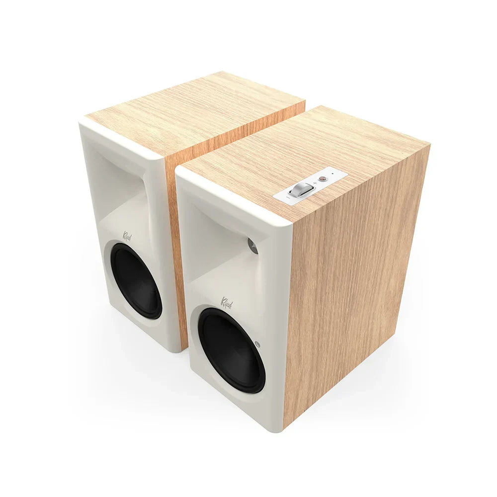 Klipsch The Sevens II Active Bookshelf Speakers Red Oak