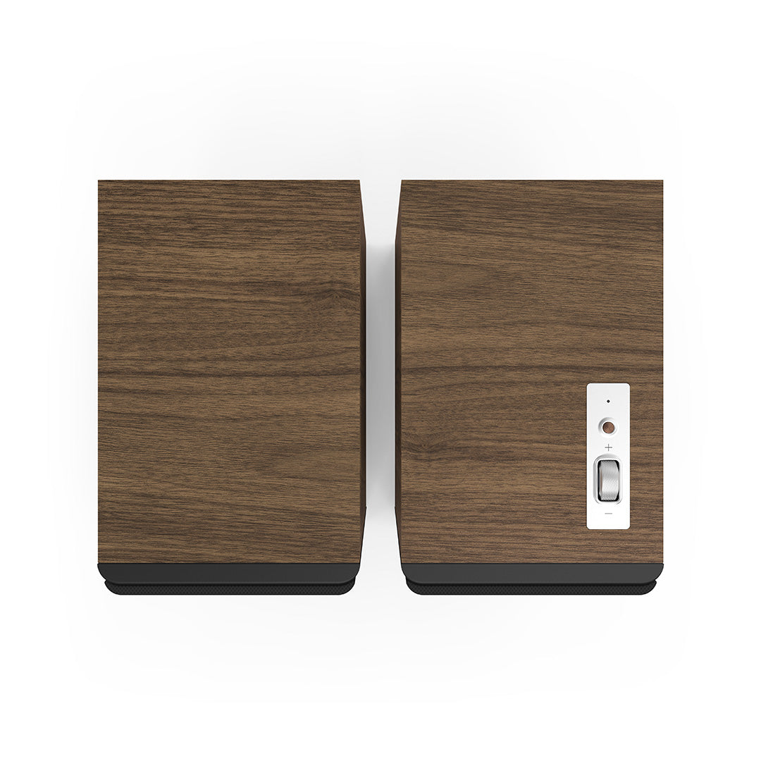 Klipsch The Sevens II Active Bookshelf Speakers Walnut