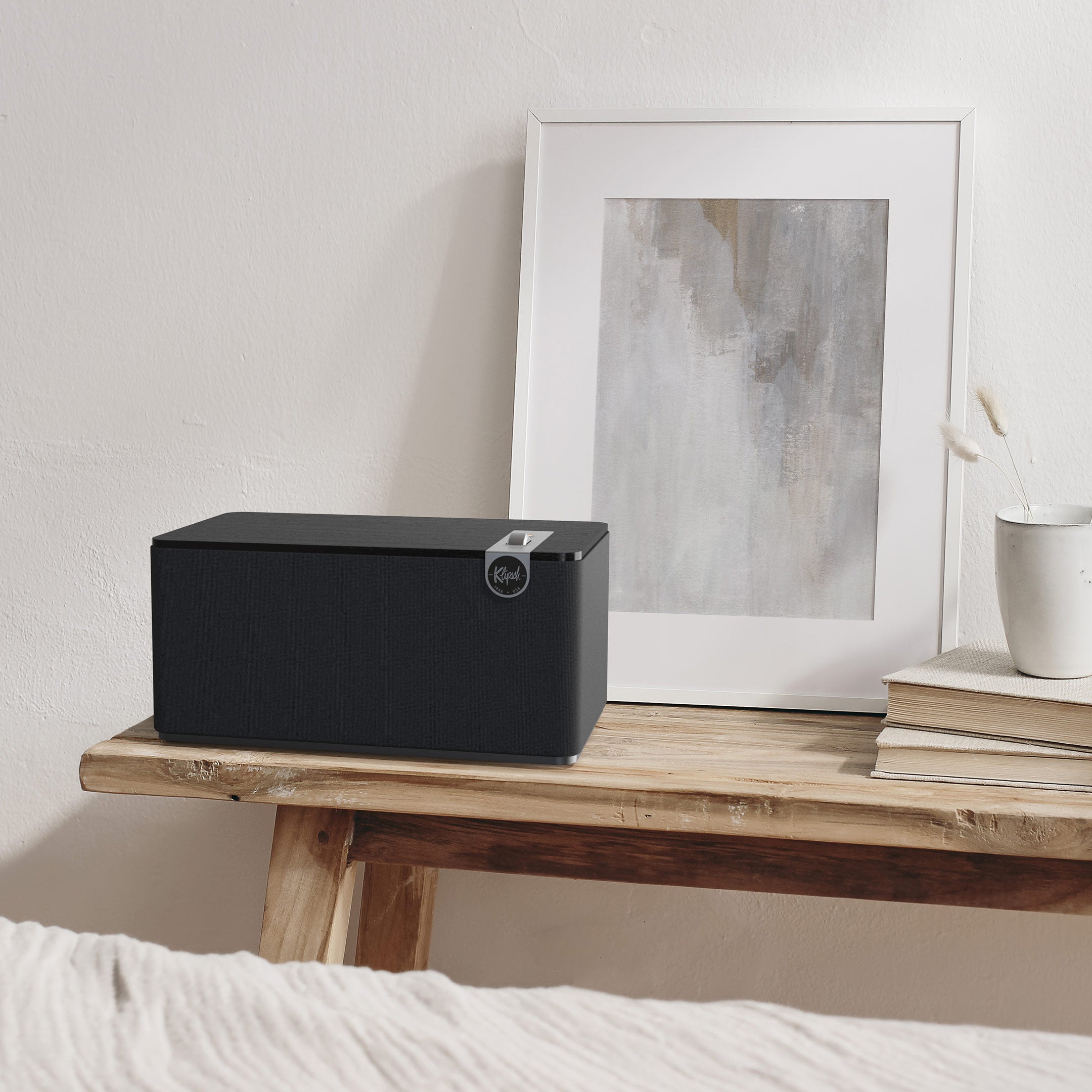 Klipsch The Three Plus Premium Multiroom Wireless Bluetooth Speaker Black