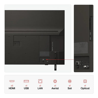 LG 43QNED84A6C 43 Inch QNED AI QNED84 HDR 4K Ultra HD Smart TV