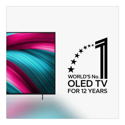 LG OLED42C55LA 42 Inch OLED evo AI C5 4K Ultra HD HDR Smart TV