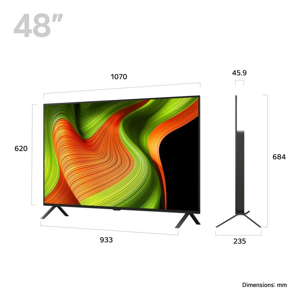 LG OLED48B56LA 48 Inch OLED AI B5 4K HDR Smart TV