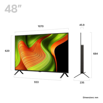 LG OLED48B56LA 48 Inch OLED AI B5 4K HDR Smart TV