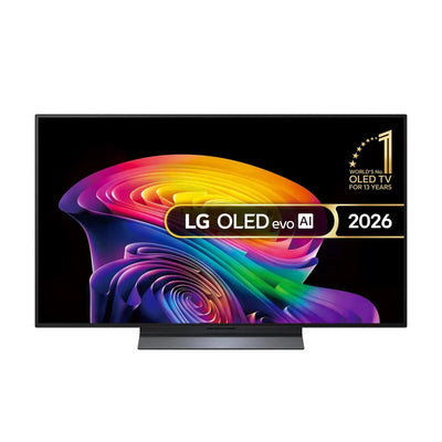 LG OLED48C66LB 48 Inch OLED evo AI C6 4K Ultra HD HDR Smart TV 2026