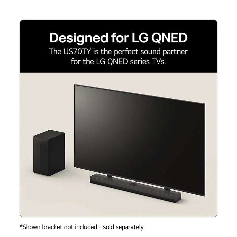 LG OLED48G56LS 48 Inch OLED evo AI G5 4K UHD HDR Smart TV with LG US70TY 3.1.1ch Soundbar Bundle