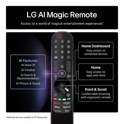 LG OLED48G56LS 48 Inch OLED Evo AI G5 4K Ultra HD HDR Smart TV