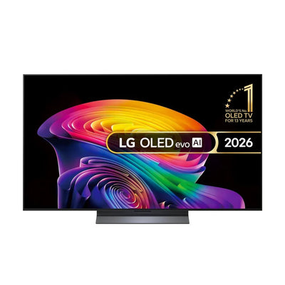 LG OLED55C66LB 55 Inch OLED evo AI C6 4K Ultra HD HDR Smart TV 2026