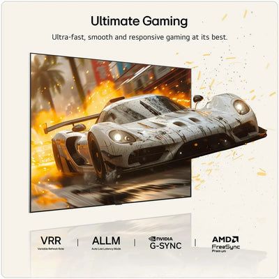 LG OLED55G66LS 55 Inch OLED Evo AI G6 4K Ultra HD HDR Smart TV (Stand Version) 2026