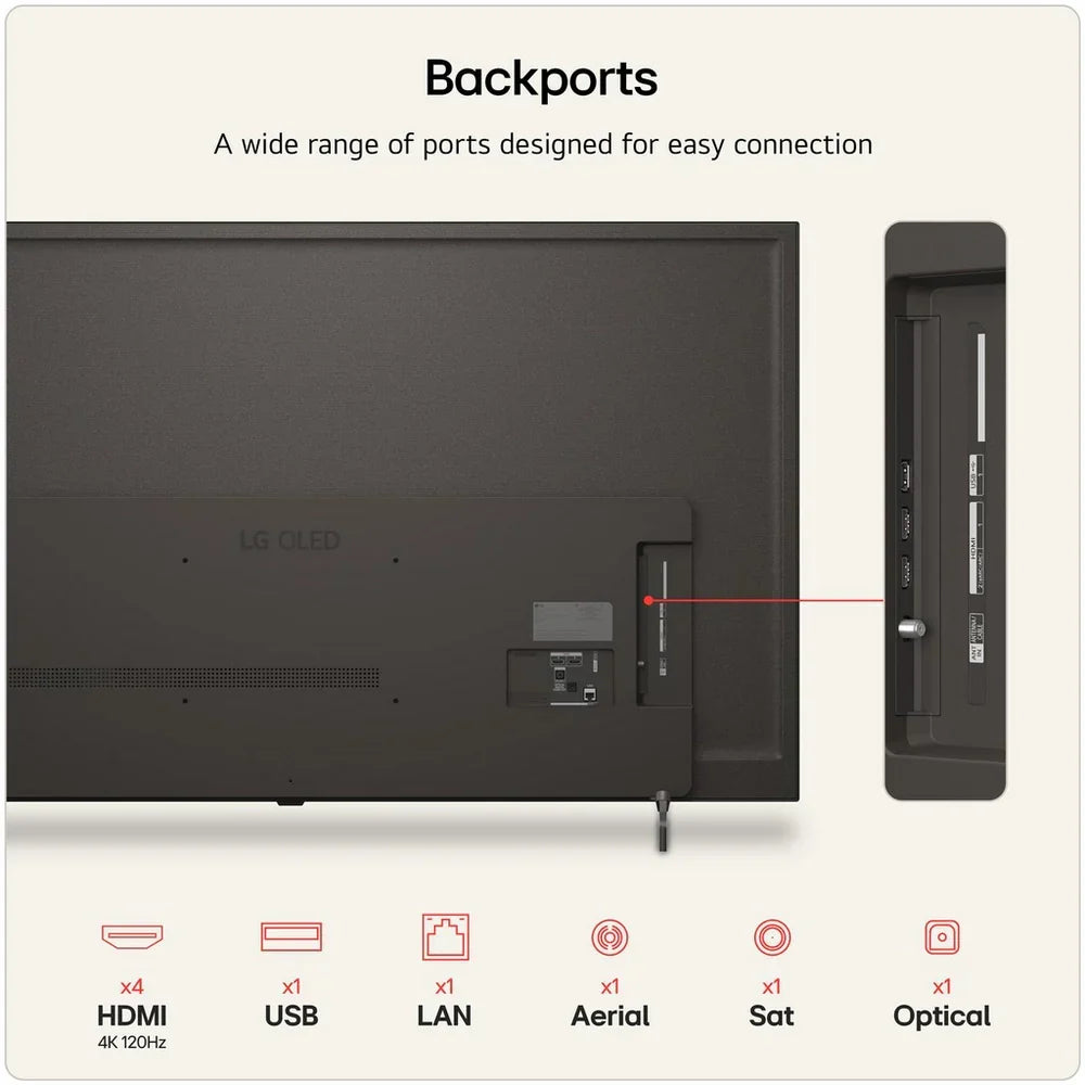 LG OLED65B6ELC 65 Inch OLED AI B6 4K Ultra HD HDR Smart TV 2026