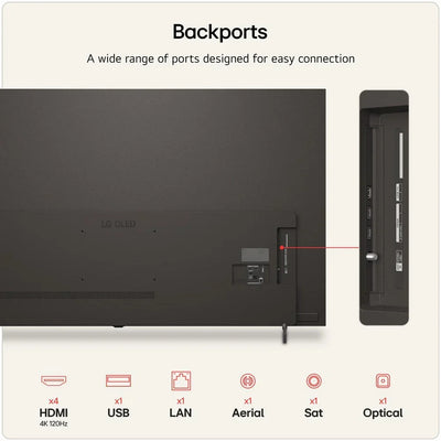 LG OLED77B6ELC 77 Inch OLED AI B6 4K Ultra HD HDR Smart TV 2026