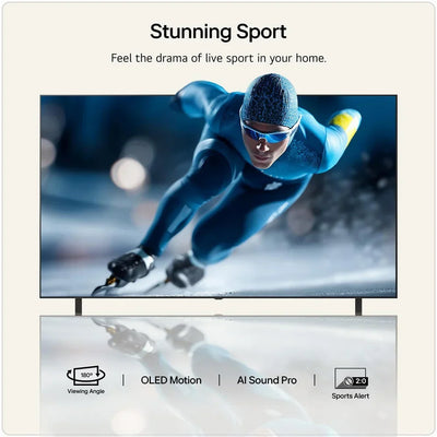 LG OLED83B6ELB 83 Inch OLED 4K Ultra HD HDR Smart AI TV 2026