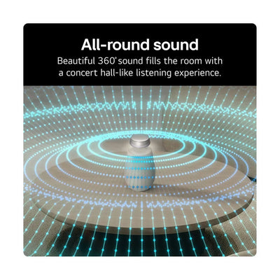 LG XBOOM 360 XO2 Portable Bluetooth Speaker with 360 Sound (XO2TBE.CEUSLLK) - Beige
