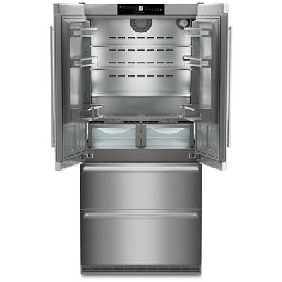 Liebherr Premium Plus CBNSTE8872 BioFresh No Frost American Fridge Freezer Stainless Steel