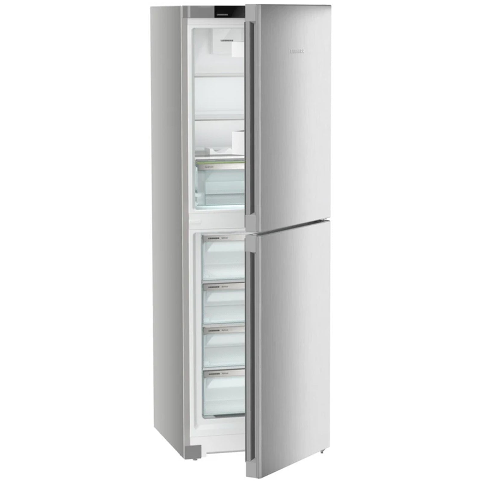 Liebherr Pure CNSFD5204 60cm 319L No Frost 50/50 Fridge Freezer Silver