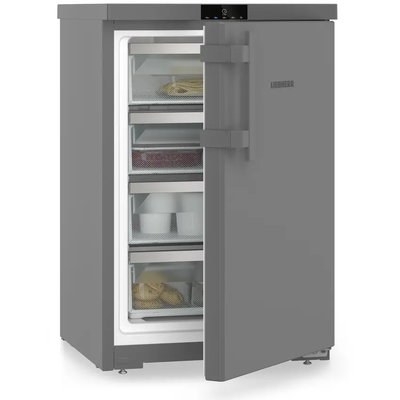 Liebherr Pure FDGD1404 Freestanding Undercounter Freezer Dark Grey - D Rated