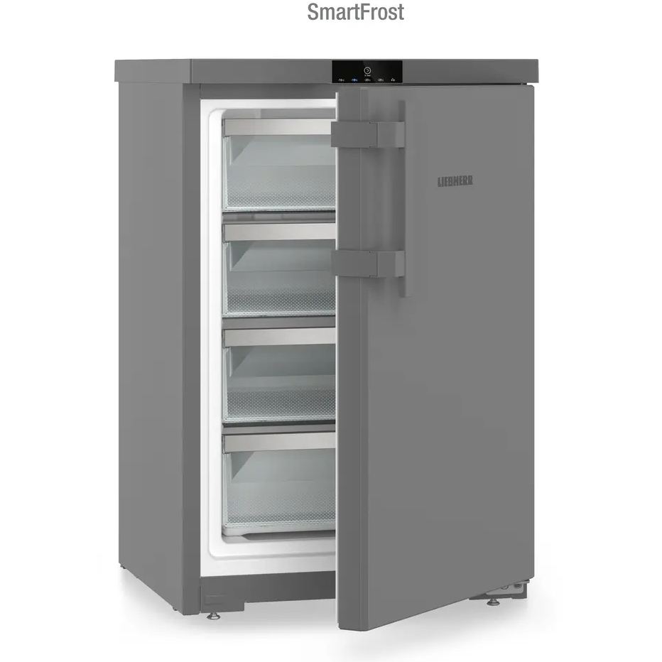 Liebherr Pure FDGD1404 Freestanding Undercounter Freezer Dark Grey - D Rated