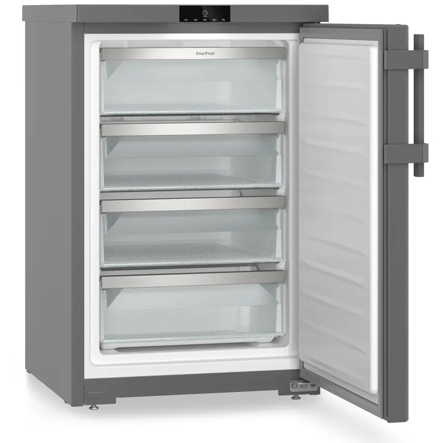 Liebherr Pure FDGD1404 Freestanding Undercounter Freezer Dark Grey - D Rated