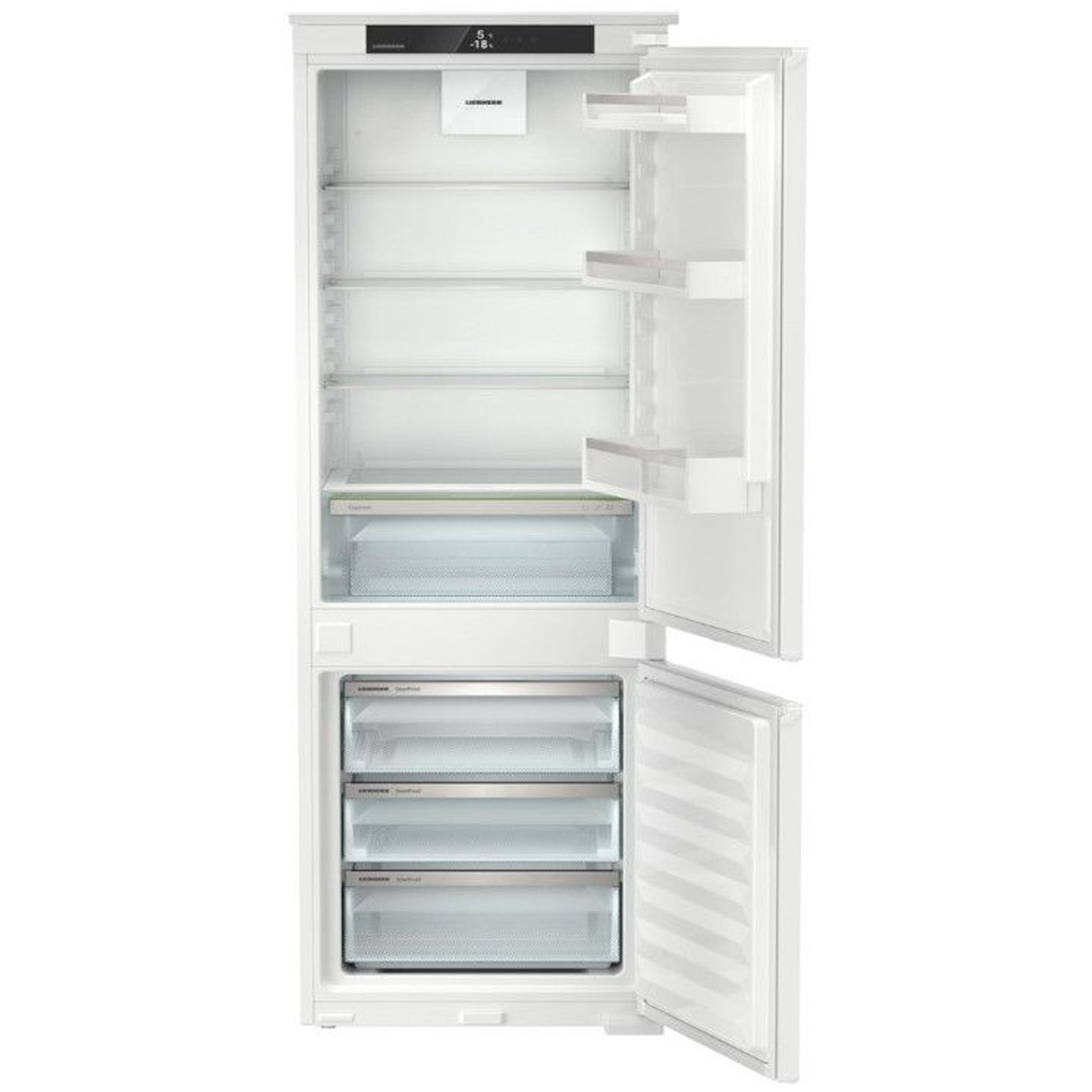 Liebherr Pure ICSE5103 178cm Easy Fresh Smart Frost Built in Fridge Freezer