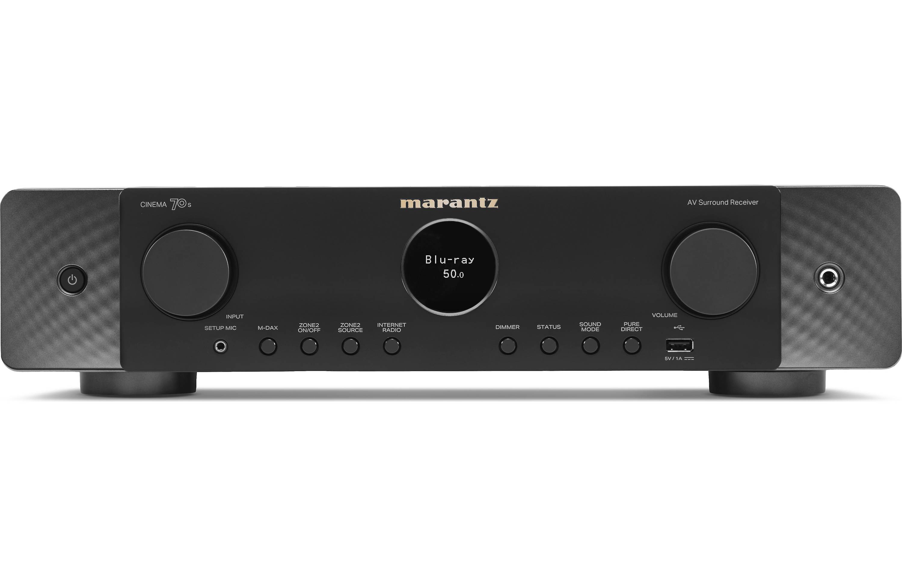 Marantz Cinema 70S Slimline 7.2 Channel Av Receiver HEOS Built-in 8K Dolby Atmos Black